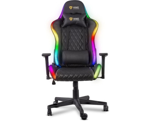 Крісло ігрове YENKEE YGC 300RGB STARDUST RGB Black (45015755)