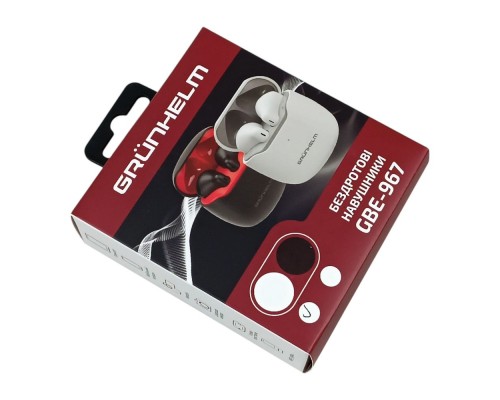 Навушники Grunhelm GBE-967 Wireless White (138234)