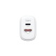 Зарядний пристрій Armorstandart 1xUSB-C PD25W + 1xUSB QC3.0 GaN white (ARM87066)