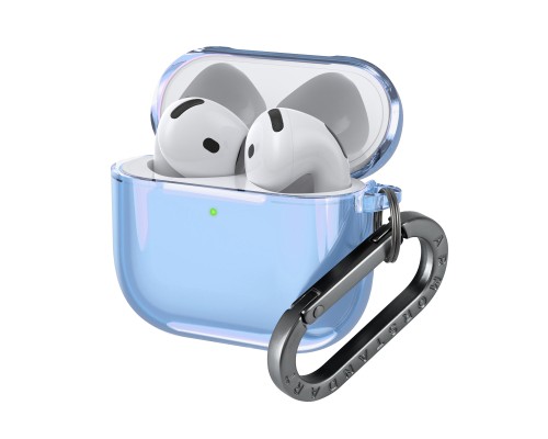 Чохол для навушників Armorstandart Air для Apple Airpods 4 Blue (ARM82615) (ARM82615)