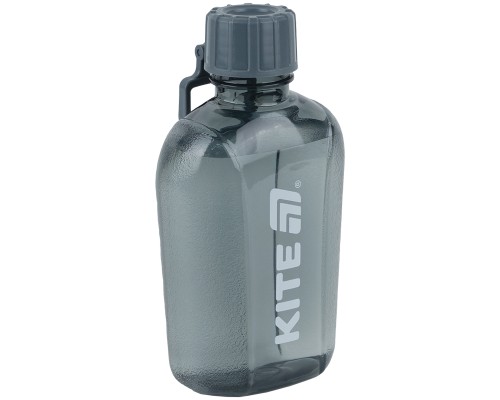 Пляшка для води Kite 650 мл сіра (K25-1240-1)