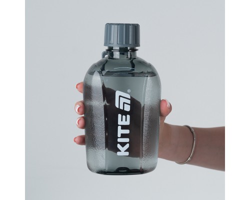 Пляшка для води Kite 650 мл сіра (K25-1240-1)