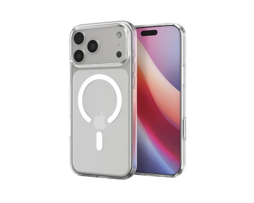 Чохол до мобільного телефона Spigen Liquid Crystal MagFit iPhone 17 Pro Max Clear White (ACS10394)