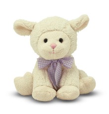М'яка іграшка Melissa&Doug Застенчивый ягненок, 23 см (MD7400)