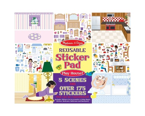 Набір для творчості Melissa&Doug многоразовые наклейки 