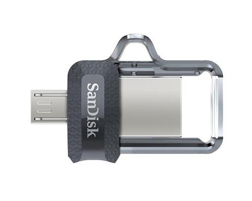USB флеш накопичувач SanDisk 16GB Ultra Dual Black USB 3.0 OTG (SDDD3-016G-G46)