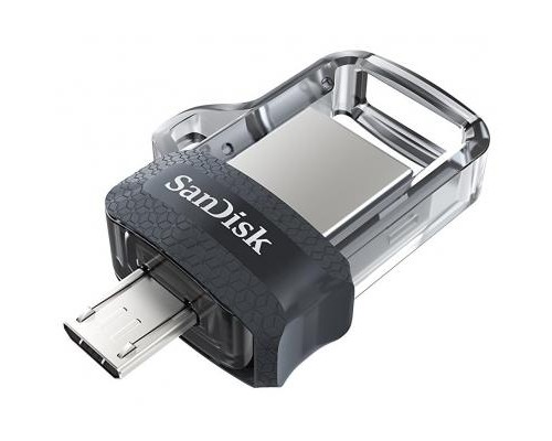 USB флеш накопичувач SanDisk 16GB Ultra Dual Black USB 3.0 OTG (SDDD3-016G-G46)