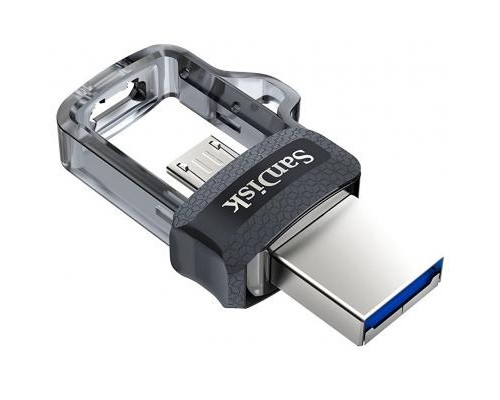 USB флеш накопичувач SanDisk 16GB Ultra Dual Black USB 3.0 OTG (SDDD3-016G-G46)