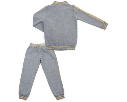 Набір дитячого одягу Breeze з золотими лампасами (12986-134G-gray)