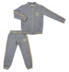 Набір дитячого одягу Breeze з золотими лампасами (12986-134G-gray)