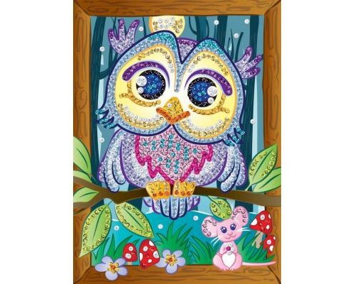 Набір для творчості Sequin Art SMOOGLES Сова (SA1812) Набір для творчості Sequin Art SMOOGLES Сова (SA1812)