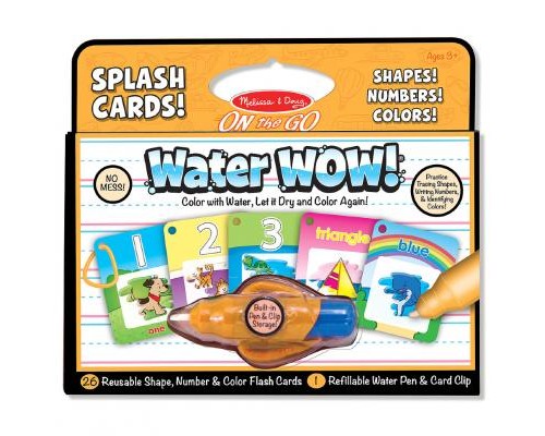 Набір для творчості Melissa&Doug Чарівна водна розмальовка Цифри, форми, колір (MD5237)