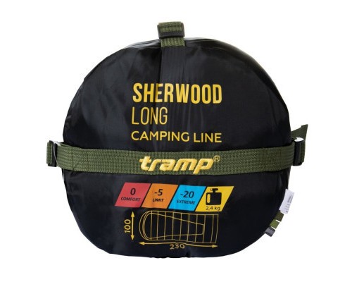 Спальний мішок Tramp Sherwood Long Olive/Grey L (UTRS-054L-L)