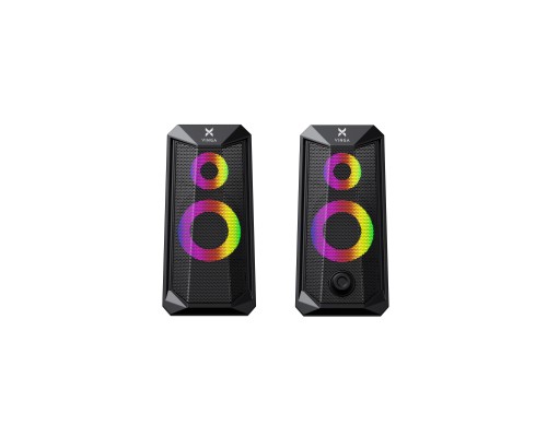 Акустична система Vinga SP-200 LED USB Black 