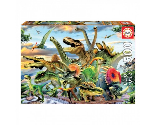 Пазл Educa Динозаври 500 елементов (6336909)