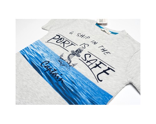 Набір дитячого одягу Breeze з якорем (14386-116B-blue)