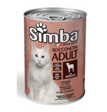 Консерви для котів Simba Cat Wet ягня 415 г (8009470009546)