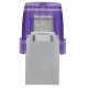 USB флеш накопичувач Kingston 64GB DataTraveler microDuo 3C USB 3.2/Type C (DTDUO3CG3/64GB) 