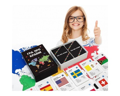 Настільна гра Memo Games Гра про Країни, російська (1000185) Настільна гра Memo Games Гра про Країни, російська (1000185)