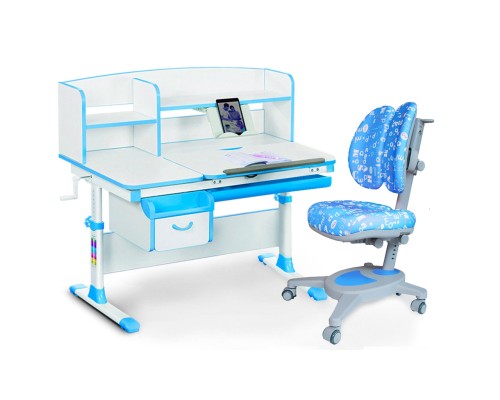 Парта з кріслом Evo-kids Evo-50 BL + Y-115 ABK