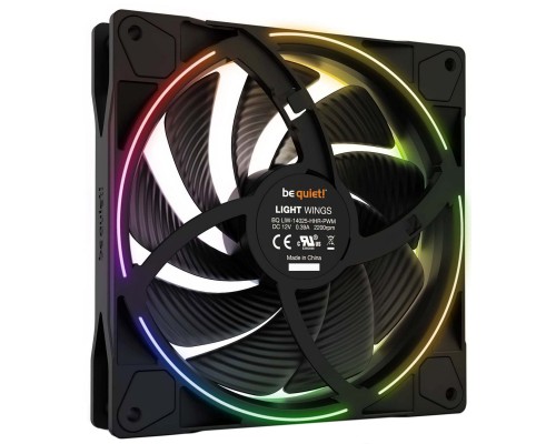 Кулер до корпусу Be quiet! Light Wings 140mm PWM high-speed 3 pcs (BL079)