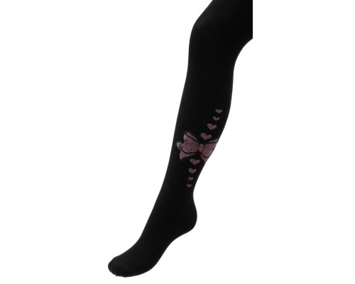 Колготки дитячі UCS Socks з бантом (M0C0301-2192-5G-black)