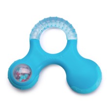 Прорізувач Suavinex з бряскальцем блакитний (400269/1)