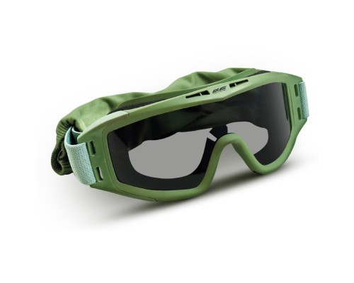 Тактичні окуляри 2E Hawk Army Green Anti-fog + сумка + 3 лінзи (2E-TGG-ARGN)