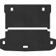 Килимок в багажник EVAtech Mitsubishi Pajero Wagon (V80) 5 seats 2006-202 (MT3578BE2RBB)