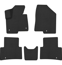 Килимок в салон EVAtech Hyundai Santa FE (DM) 5 clips 2012-2017 3 поко (HY11914CE5KH5RBB)