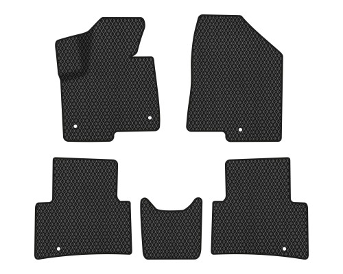Килимок в салон EVAtech Hyundai Santa FE (DM) 5 clips 2012-2017 3 поко (HY11914CE5KH5RBB)