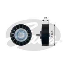 Ролик натягувача ременя Gates T36607