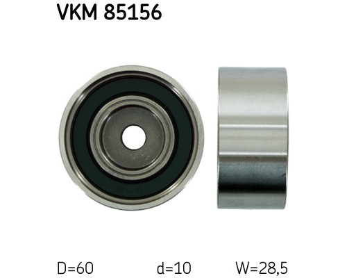 Ролик натягувача ременя SKF VKM 85156