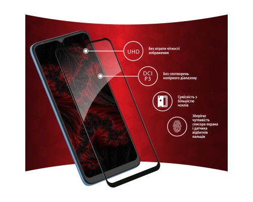 Скло захисне Intaleo Full Glue Tecno Pop 5 LTE (1283126535376)