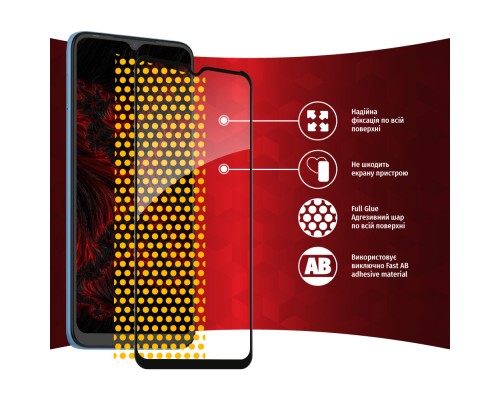 Скло захисне Intaleo Full Glue Tecno Pop 5 LTE (1283126535376)