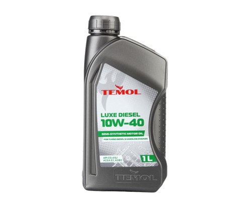 Моторна олива TEMOL Luxe Diesel 10W40 1л (TEMOL 62900)