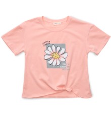 Футболка дитяча Breeze з ромашкою (18731-146G-peach)