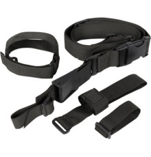 Ремінь для зброї Condor 3-точковий Black (T3PS-002)