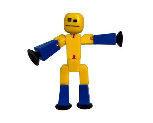 Фігурка Stikbot для анімаційної творчості (жовто-синій) (TST616-23UAKDY)