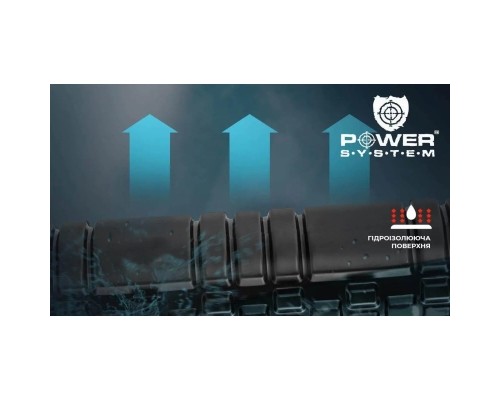 Масажний ролик Power System Fitness Foam Roller PS-4050 Black/Orange (PS-4050_Orange)