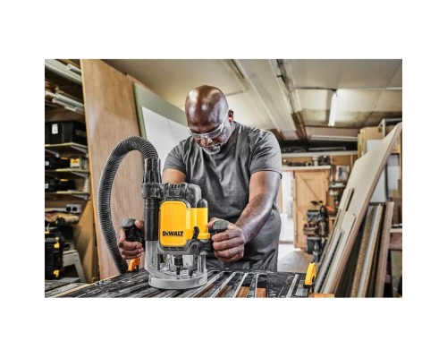 Фрезер DeWALT 2300 Вт, 9000 - 22000 об/хв, цанговий патрон 12 мм, 6.1 кг (DWE625)