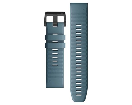 Ремінець до смарт-годинника Garmin fenix 6 22mm QuickFit Lakeside Blue Silicone (010-12863-03)