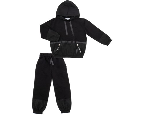 Спортивний костюм дитячий Breeze комбінований (18249-152G-black)