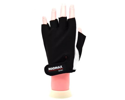Рукавички для фітнесу MadMax MFG-250 Basic Whihe XXL (MFG-250_XXL)