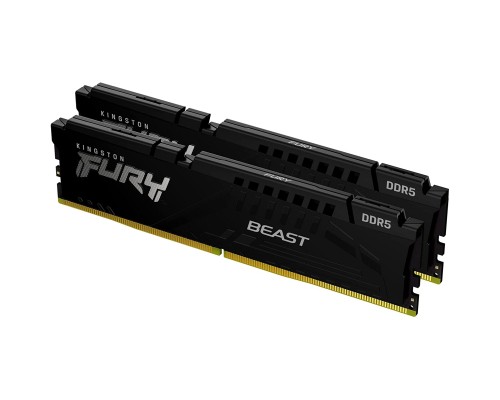 Модуль пам'яті для комп'ютера DDR5 16GB (2x8GB) 5600 MHz Beast Black Kingston Fury (ex.HyperX) (KF556C40BBK2-16) Модуль пам'яті для комп'ютера DDR5 16GB (2x8GB) 5600 MHz Beast Black Kingston Fury (ex.HyperX) (KF556C40BBK2-16)