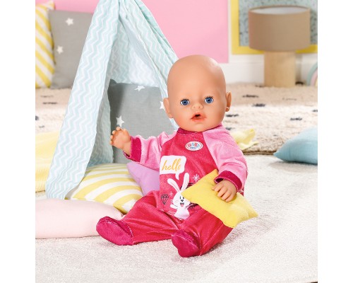 Аксесуар до ляльки Zapf Одяг для ляльки Baby Born Рожевий комбінезон 43 см (832646)