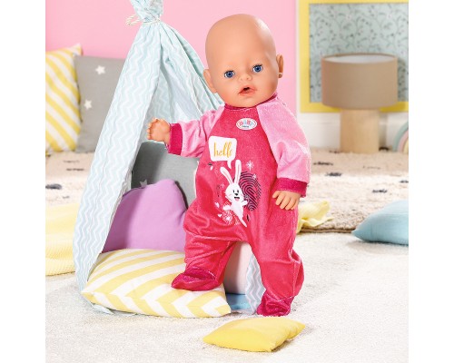 Аксесуар до ляльки Zapf Одяг для ляльки Baby Born Рожевий комбінезон 43 см (832646)