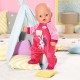 Аксесуар до ляльки Zapf Одяг для ляльки Baby Born Рожевий комбінезон 43 см (832646)