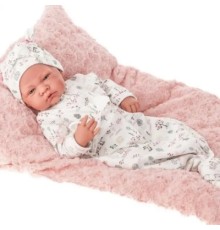Пупс Antonio Juan Новонароджений у пелющці з надзвичайно м'яким тілом 40 см (3385)