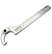Ключ Toptul для круглих шліцьових гайок шарнірний 35-50мм (AEEX1A50)